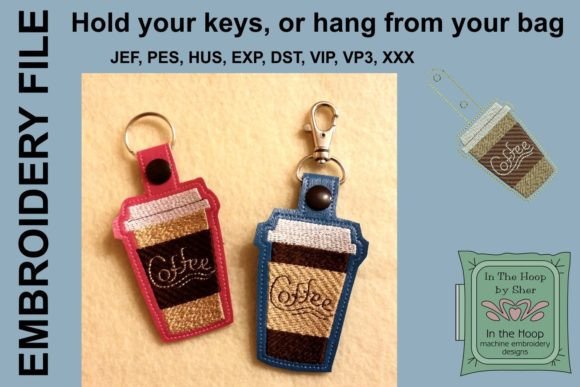 Coffee to Go Key Fob