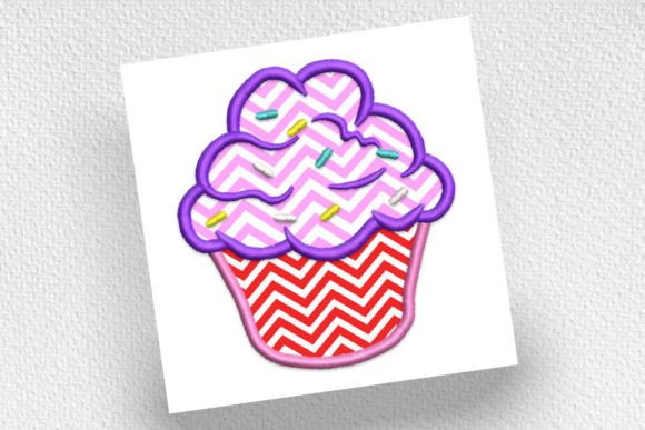 Cupcake Applique