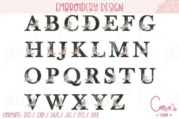 Flower Alphabet