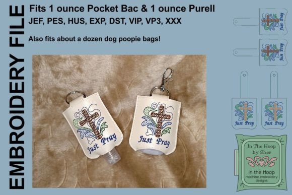 Just Pray Hand Sanitizer Holder