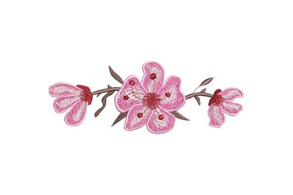 Sakura Flower and Buds